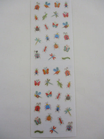 Mrs Grossman Bugs Micro Sticker Sheet / Module - Vintage & Collectible