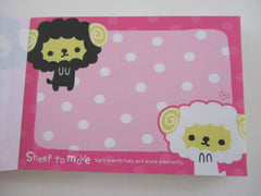 Cute Kawaii Crux Sheep Mini Notepad / Memo Pad - Stationery Designer Paper Collection