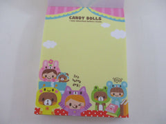 Cute Kawaii Q-Lia Candy Dolls Mini Notepad / Memo Pad - Stationery Designer Paper Collection