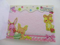 Cute Kawaii Kamio Rabbit Chicken Lilliput Mini Notepad / Memo Pad - Stationery Designer Paper Collection