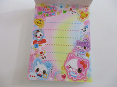 Cute Kawaii Q-Lia Cat Nyanco Wonderland Mini Notepad / Memo Pad - Stationery Designer Paper Collection