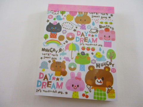 Cute Kawaii  Q-Lia Day Dream Mini Notepad / Memo Pad - Stationery Designer Paper Collection