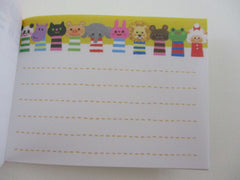 Cute Kawaii Kamio Wonderful Friends Mini Notepad / Memo Pad - Stationery Designer Paper Collection
