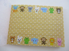 Cute Kawaii  Q-Lia Strawberry Animals Mini Notepad / Memo Pad - Stationery Designer Paper Collection