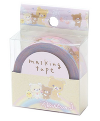 Cute Kawaii San-X Rilakkuma Washi / Masking Deco Tape - J - for Scrapbooking Journal Planner Craft