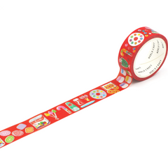 Cute Kawaii World Craft Washi / Masking Deco Tape - Candy Shop Sweet Heaven - for Scrapbooking Journal Planner Craft