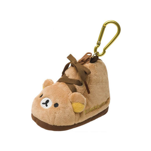 Cute Kawaii San-X Rilakkuma Bag Charm Coin Zip Pouch - Mini Shoe