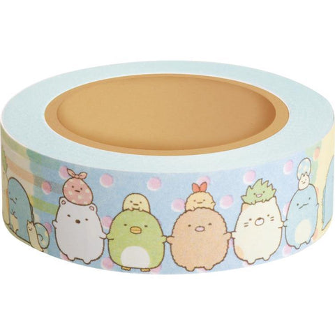 Cute Kawaii San-X Sumikko Gurashi Washi / Masking Deco Tape - B - for Scrapbooking Journal Planner Craft