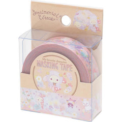 Cute Kawaii San-X Sentimental Circus Washi / Masking Deco Tape - A - for Scrapbooking Journal Planner Craft