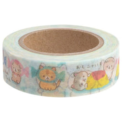 Cute Kawaii San-X CoroNya Cat Washi / Masking Deco Tape - B - for Scrapbooking Journal Planner Craft