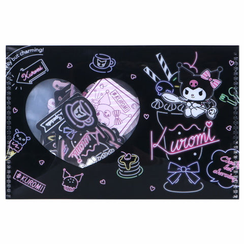 Cute Kawaii Sanrio Kuromi Flake Sticker Sack 2018 - Collectible