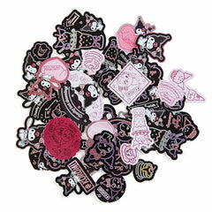 Cute Kawaii Sanrio Kuromi Flake Sticker Sack 2018 - Collectible